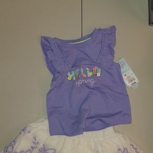 Cat & Jack 2 piece girl's outfit.